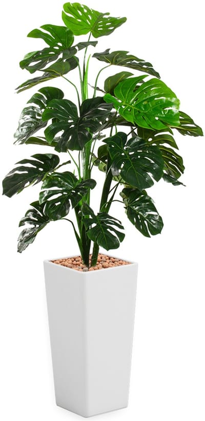 Kunstplant Monstera in Clou vierkant H185 cm