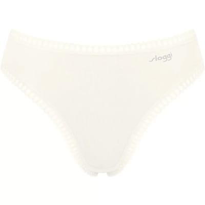 Sloggi Women GO Crush High leg (3-pack) - dames slip - wit