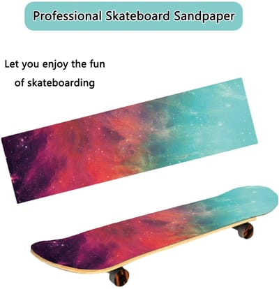 Dailygoods- Griptape Professioneel - Antislip - Waterdicht - Slijtvast - 84 x 23 cm - Siliciumcarbidezand/Epoxyhars - Skateboard Tape