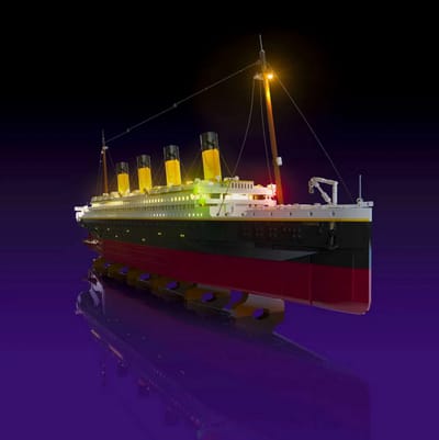 LMB 2.0 - Verlichtingsset geschikt voor LEGO Titanic - 10294