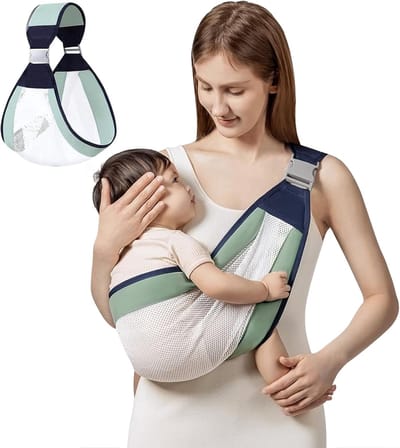 Ergonomische Babydrager Ademend Harnas voor Pasgeborenen Verstelbaar