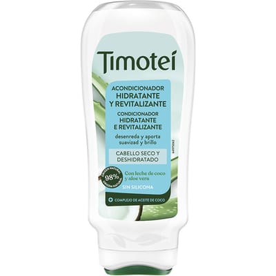 Timotei Hydraterende En Revitaliserende Conditioner Met Kokosmelk En Aloë Vera 250 ml