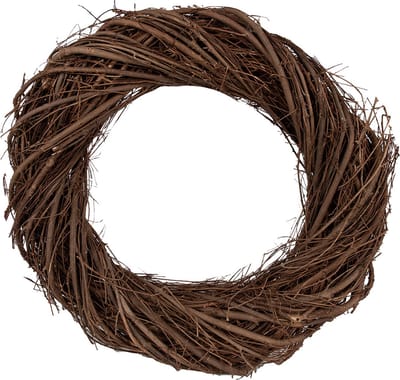 Clayre & Eef Krans Ø 40 cm Bruin Hout