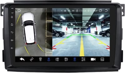 Autoradio bluetooth met camera - Carplay - Voor Smart Fortwo 451 (2005-2010) - Geschikt voor Apple en Android - Stereo - Navigatie - Navigatiesysteem auto