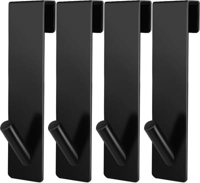 Dailygoods- Douchehaken Roestvrij Staal - 4 Stuks - Zonder Boren - Duurzaam - Antislip - Geschikt voor Badkamer