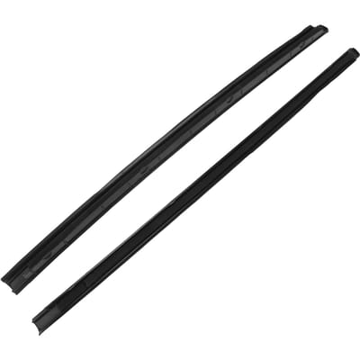 2 stuks Voorruitlijst 68297609AB, Links Rechts Windschermlijst Sierstrip Afdichting Weerstrip voor 1500 2010 tot black