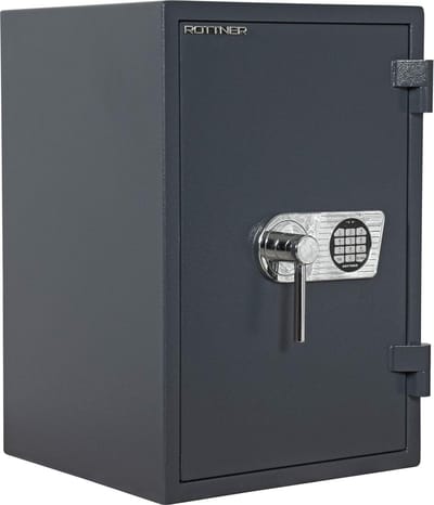 Rottner Gecertificeerde KluisAlexander Fire 65 EN1 - Elektronisch slot - 65,5 x 44 x 43 cm - Inbraakwerend: Grade 1 volgens EN 1143:1 - Brandwerend: LFS 30P volgens EN 15659
