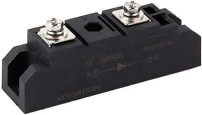 PV Blokkeerdiode Module - Anti-omkeer diode - Zonne-energie Systeem - Hoge Isolatie Spanning - 9x3x3 cm - Zoals afgebeeld
