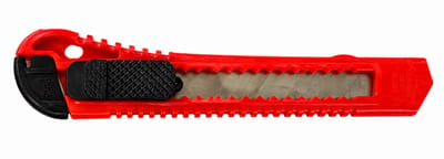 Berenzo Afbreekmes 18mm rood - 213302