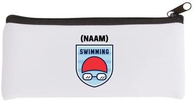 Akyol - zwem met eigen naam Etui - Zwemmen - zwemmer - sport - 20 bij 9 cm