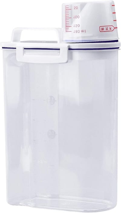 Luchtdichte Opbergcontainer voor Hondenvoer, 2.7 L, Geschikt voor 42 kg, Ideaal voor Droogvoer, Granen en Meel