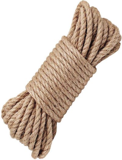Natuurlijk jute touw van 30 meter - Sterk sisal touw voor katten en DIY projecten