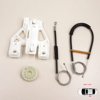BWR5072 Kit de réparation de lève-vitre Arrière Gauche pour Q5 SQ5 8R 8RB 2008-2018 5 portes 8R0839461