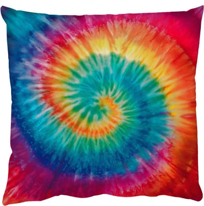 Sierkussens - Kussentjes Woonkamer - 50x50 cm - Regenboogkleuren - Tie dye -