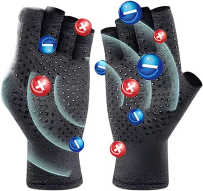 Compressie Handschoenen tegen Artrose (Artritis Handschoenen) – Pols Ondersteuning, Pijnverlichting & Verbeterde Bloedsomloop – Therapeutische Handschoenen voor Dagelijks Gebruik