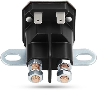 Startrelais Solenoïde - Startmagneet - Gazononderhoud - Corrosiebestendig - DC 12V - Zilverkleurig