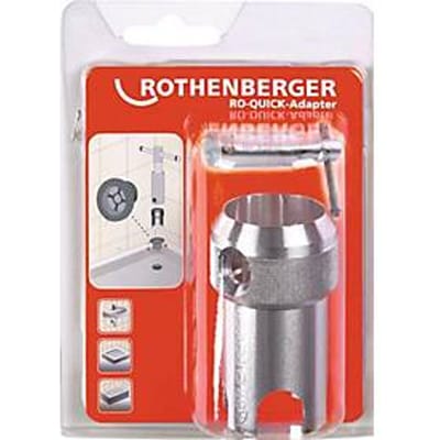 ROTHENBERGER Badkuipadapter met draaikruis voor RO-QUICK Ventiel-inschroefgereedschap - 70413