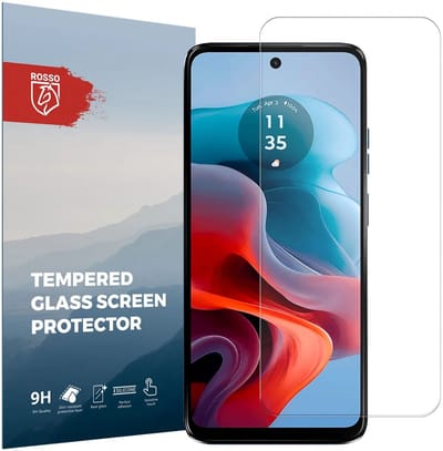Rosso 9H Tempered Glass Screen Protector Geschikt voor Motorola Moto G34 | Glasplaatje | Beschermlaag | Beschermglas | 9H Hardheid