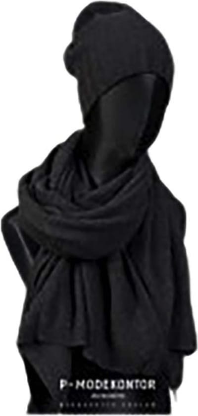 Effen Sjaal Antraciete Dames of Heren Sjaal Effen Antraciete
