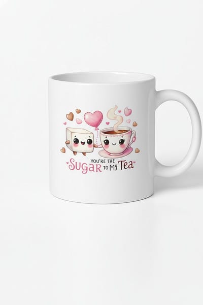 Mok 'You're the Sugar to My Tea' - Schattig Thee & Koffie Liefdes Cadeau