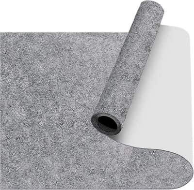 Zelfklevend Vilt - Viltglijders Bescherming - Meubels Beschermen - Sterke Hechting - 150 x 40 cm - Donkergrijs