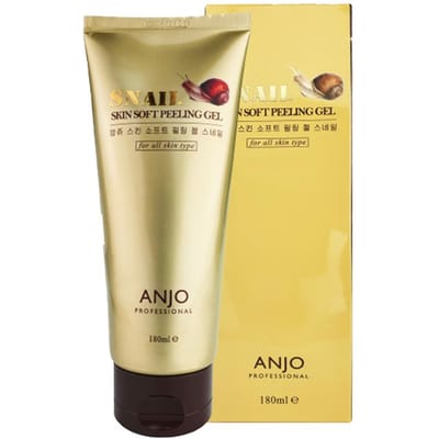 ANJO Gel Peeling Doux Peau d'Escargot 180 ml (3 Options) #1PCS beige