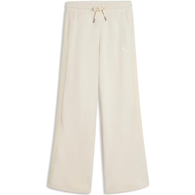 Puma Her Wide Leg Trainingsbroek Beige L Vrouw
