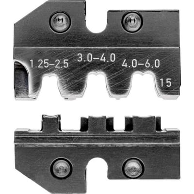 97 49 15 Krimpinzetstuk Vlagstekkers, Ongeïsoleerde open connectoren Geschikt voor merk Knipex 97 43 200, 97 43 E, 97 43 E AUS, 97 43 E UK, 97 43 E US