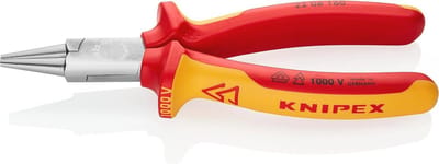 Rondetang met Isolatie en Multi-Component Grepen - VDE Goedkeuring, 160 mm