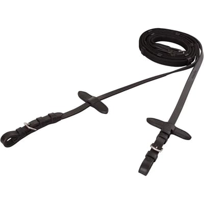 Premiere Teugel linnen 19mm met gespsluiting Black - Full | Roest | Teugels paard