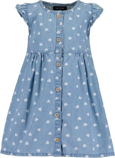 Blue Seven MINI KIDS FESTIVE Meisjes Jurk - blauw - Maat 68