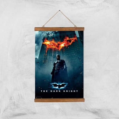 The Dark Knight Giclee Art Print - A3 - Wooden Hanger