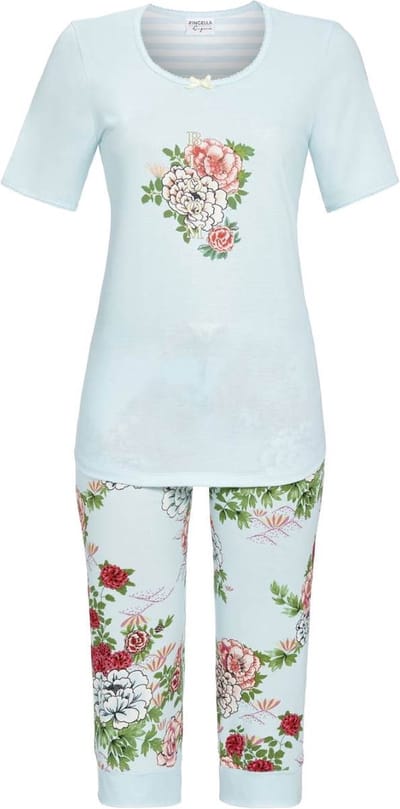 Ringella – Spirit of Flower – Pyjama – 3261213 - Himmelblau - 38