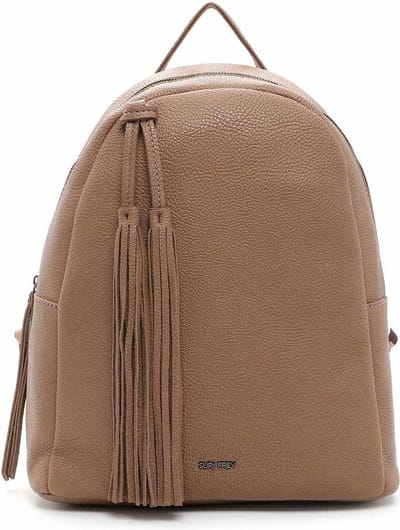 SURI FREY Vrije tijd rugzak Rugzak met laptopvak Kiky City Backpack Darktaupe
