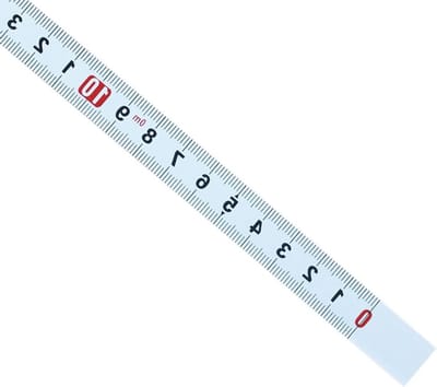 Zelfklevende Metrische Schaal Liniaal van RVS voor T-track, Routertafel en Zaag - 0-5M, Precisie Meetgereedschap voor Houtbewerking