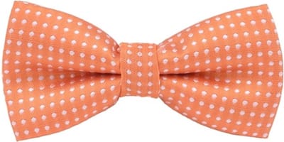 Fako Fashion - Kinder Vlinderstrik - Vlinderdas - Kinderstrik - Strik - Stipjes - 10cm - Oranje