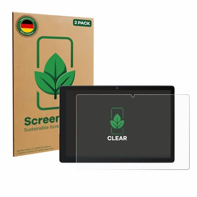 2 Stuks Screenprotector voor Yicty MB1001 10.1" - Hoogwaardige Beschermfolie transparant