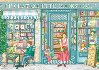 Magnolia puzzel speelgoed - Magnolia Bookstore 1000 stukjes puzzel.