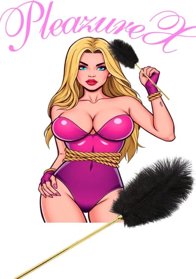 PleazureX - Fetish series- kielaar - gouden steel - kietelen - soft bdsm - kinky - ondeugend - erotisch