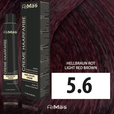 Femmas Haarverf 100ml - 5.6
