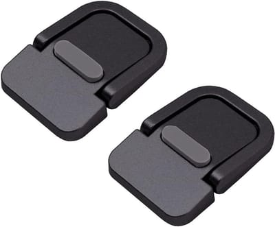 Laptop Verhoger - Mini Voetjes - Comfortabel Werken - Verhoogt Luchtstroom - 2 Stuks - Zilver