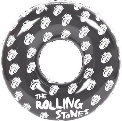 Sunnylife - Rolling Stones Zwemband - PVC - Zwart -
