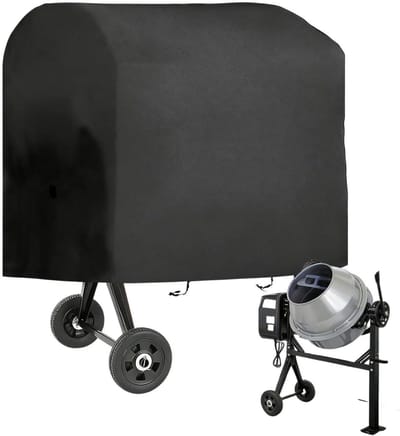 Stofkap Betonmixer - Beschermhoes - Apparatuur Beschermen - Waterdicht UV-bestendig - 51x315x433 inch - Zwart