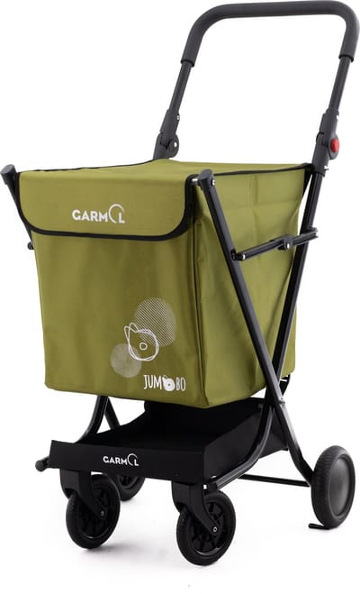 Garmol Boodschappentrolley Jumbo Travel - 4 Wielen - Verde Aguacate