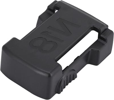 Batterijhouder - Opbergrek - Werkplaats Organiseren - Stofkap Functionaliteit - 12 x 11 x 10 cm - Zwart