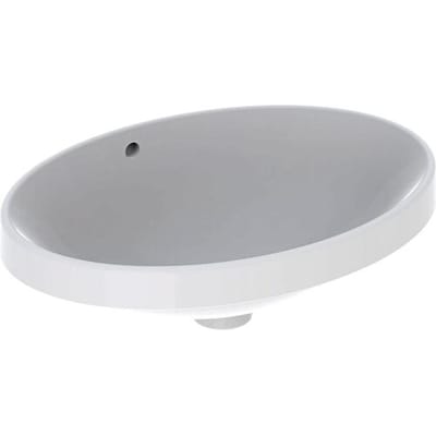 Geberit VariForm built-in washbasin 55 x 40 cm, oval