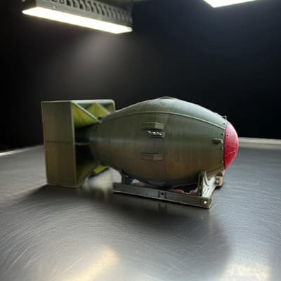 3D Geprint Model Militaire Replica Oorlogsdecoratie Vintage Decoratie Geschiedenis Cadeau Modelbouw | 30 cm / 11.8 inch