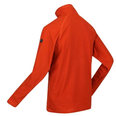 Regatta Great Outdoors - Heren Montes Fleece Sweater met Trechter Nek (Roestige sinaasappel)