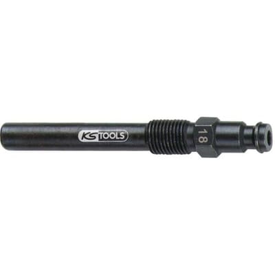 KS Tools 150.3678 Gloeibougieadapter, M10x1,0 met buitenschroefdraad, lengte 75 mm
