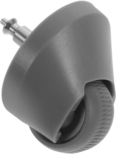 Vervangend zwenkwiel - Robotstofzuiger wiel - Robot reiniging - Metaal versterkt - 4.5 cm - Grijs
